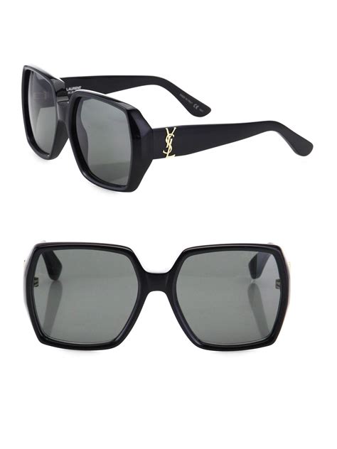 saint laurent oversized square sunglasses|saint laurent sunglasses women's.